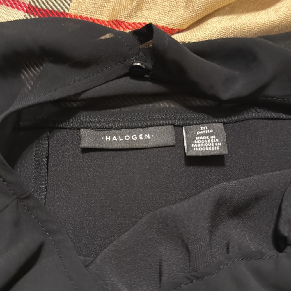 Halogen Black Sleeveless Blouse MP - Picture 5 of 5